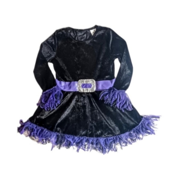 Spirit Other - Spirit Halloween 18-2T Velvet Witch Halloween Costume Cosplay Toddler Costume